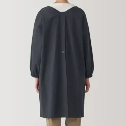 Easy Fit Long Sleeve Apron - Dark Gray