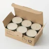 Fragrance-Free Mini Tealight Candle (12 Pack)