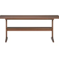 [HD] Living Dining Table 3 - Walnut