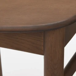 [HD] Round Chair - Oak - Brown