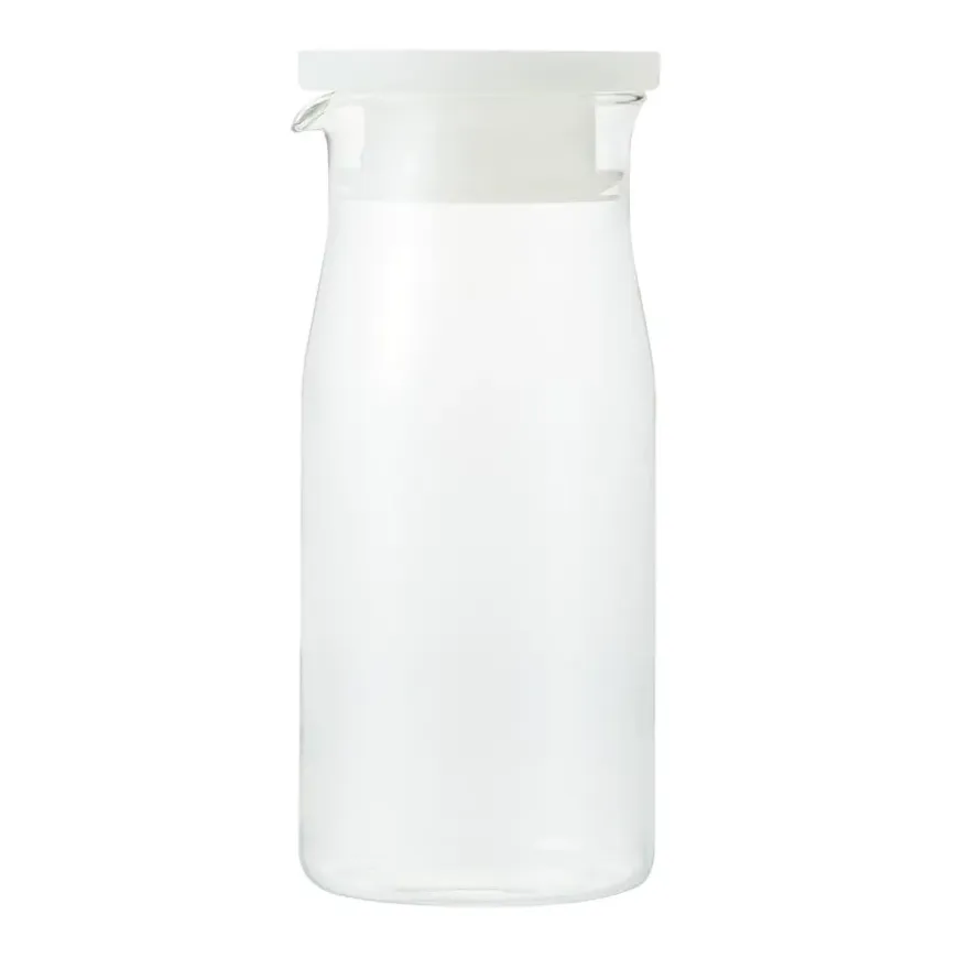 Heat Resistant Glass Round Pitcher