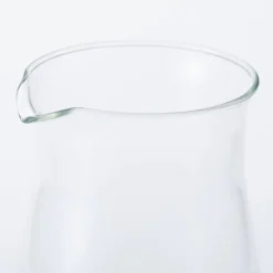 Heat Resistant Glass Round Pitcher