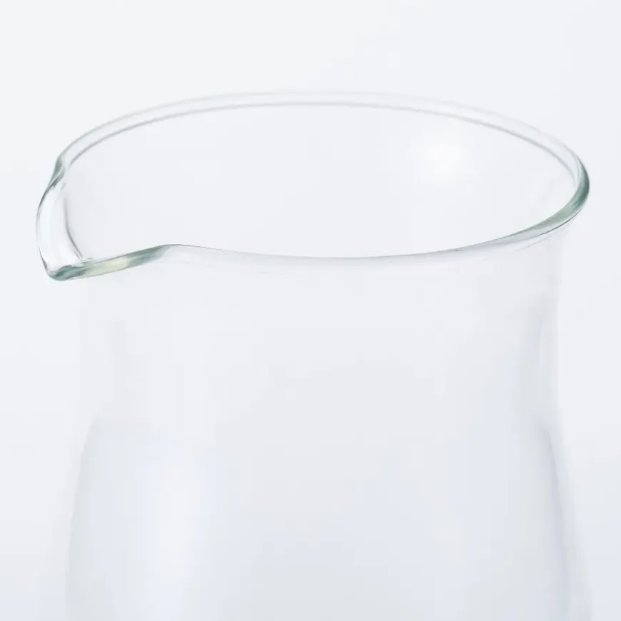 Heat Resistant Glass Round Pitcher
