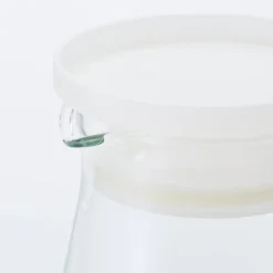 Heat Resistant Glass Round Pitcher