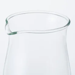 Heat Resistant Glass Round Pitcher