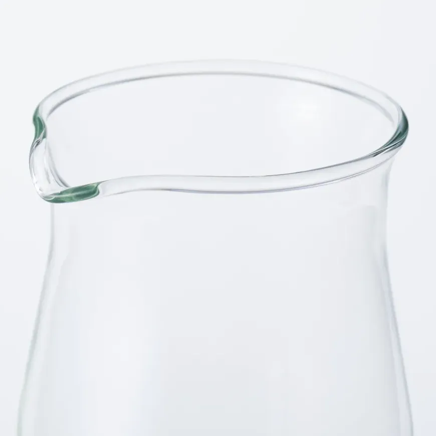 Heat Resistant Glass Round Pitcher