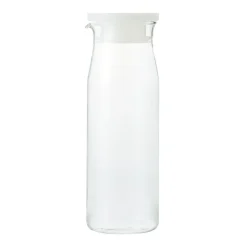 Heat Resistant Glass Round Pitcher