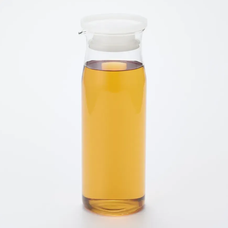 Heat Resistant Glass Round Pitcher