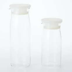 Heat Resistant Glass Round Pitcher