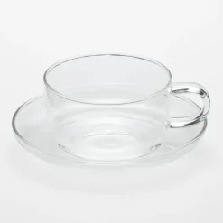 Heat Resistant Glass Saucer