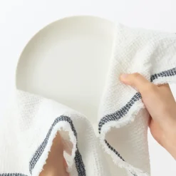 Indian Cotton Waffle Weave Multipurpose Cloth - Navy