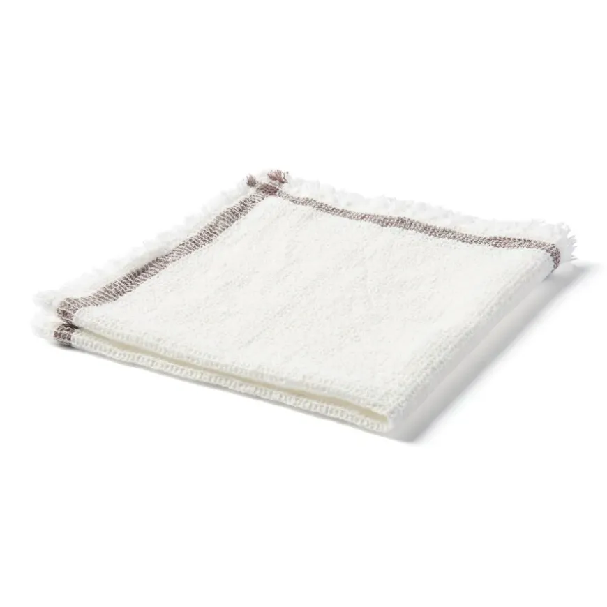 Indian Cotton Waffle Weave Multipurpose Cloth - Brown