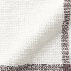 Indian Cotton Waffle Weave Multipurpose Cloth - Brown