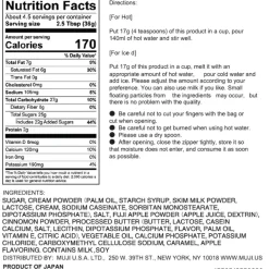 Instant Apple Cinnamon Latte