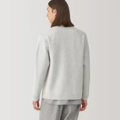 Labo Men's Milled Wool V Neck Cardigan