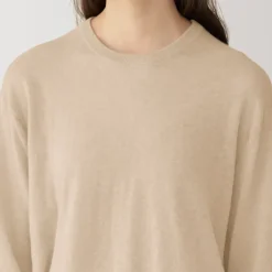 Labo Women's Natural Cashmere Crew Neck Sweater