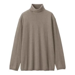 Labo Women's Natural Cashmere Turtleneck Sweater