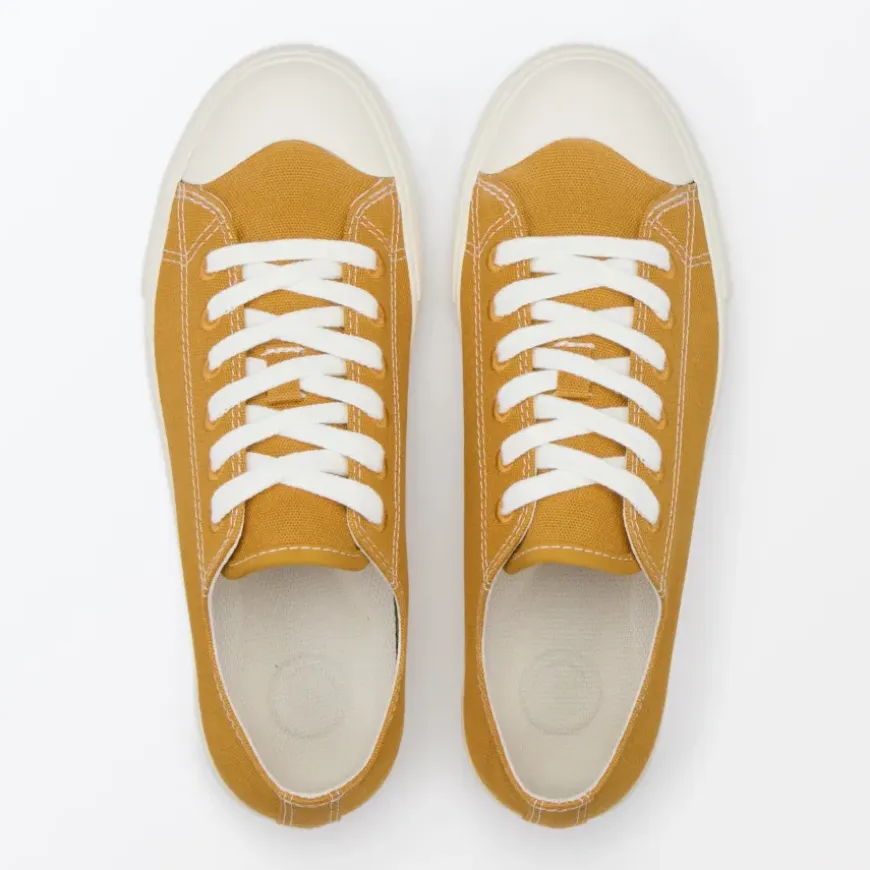 Less Tiring Sneakers Mustard