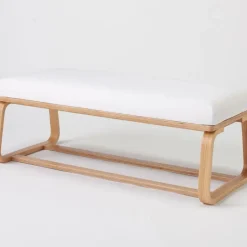 Living Dining Bench 1 - Oak (Cover Sold Separately)