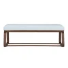 Living Dining Bench 1 - Walnut (Cover Sold Separately)