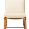 Living Dining Sofa Chair - Oak (Cover Sold Separately)