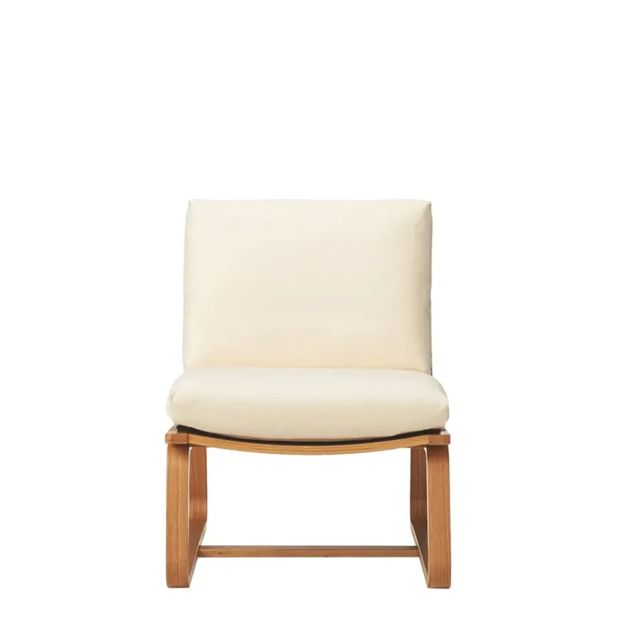 Living Dining Sofa Chair - Oak (Cover Sold Separately)