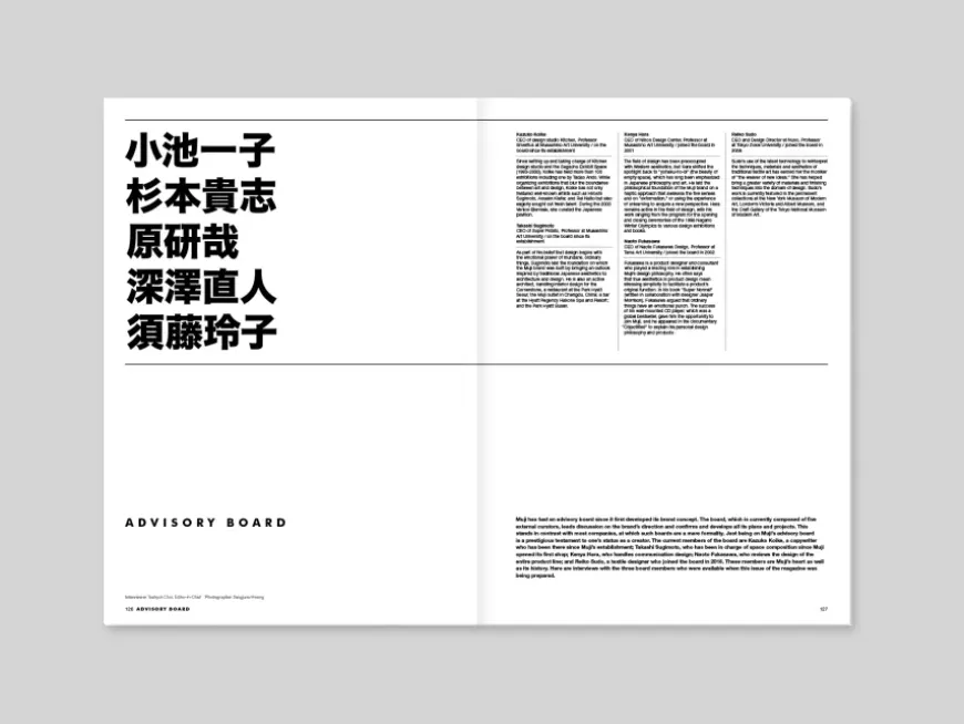 Magazine B #53 MUJI