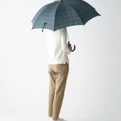 Markable Umbrella - Dark Green Check