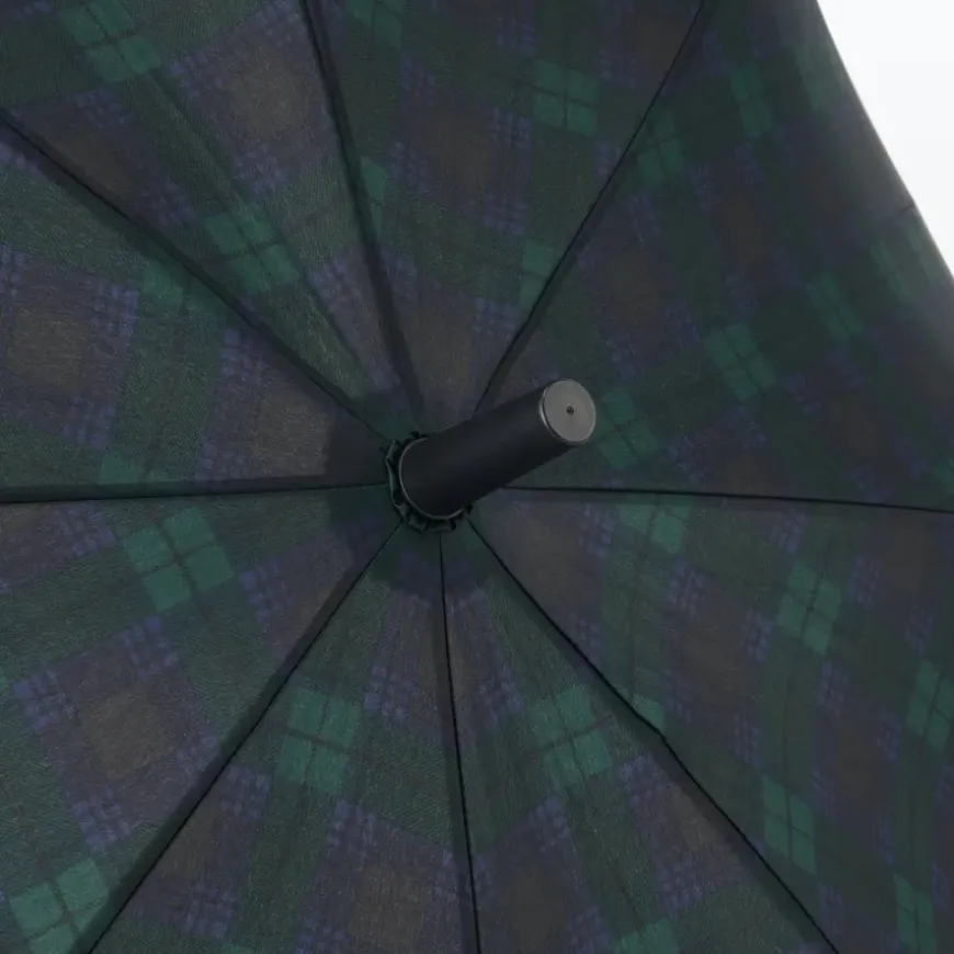 Markable Umbrella Dark Green Check