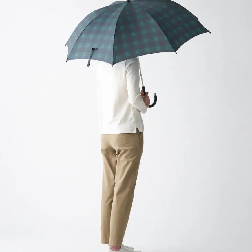 Markable Umbrella Dark Green Check