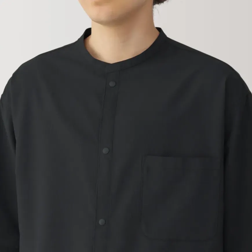 Men's Breathable Half Sleeve Collar Shirt