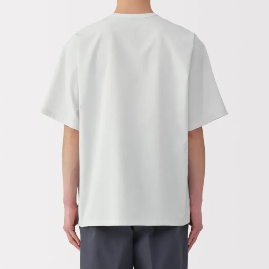 Men's Breathable Henley Woven T-Shirt