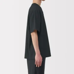 Men's Breathable Henley Woven T-Shirt