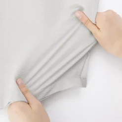Men's Breathable Seersucker Open Collar Short Sleeve Shirt