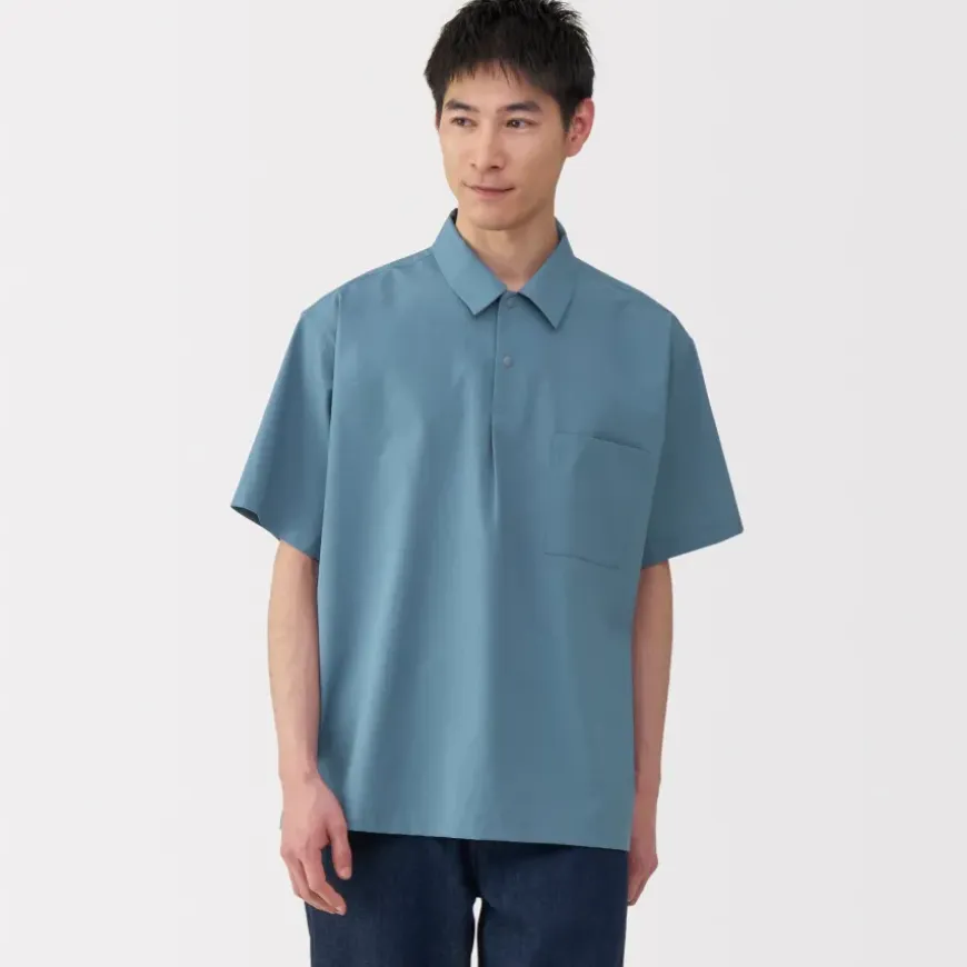 Men's Breathable Short Sleeve Polo Shirt