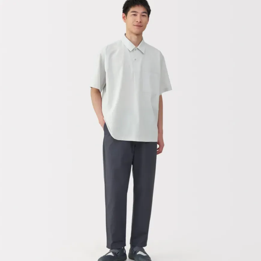 Men's Breathable Short Sleeve Polo Shirt