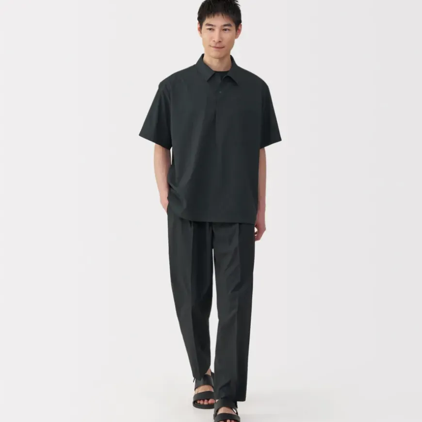 Men's Breathable Short Sleeve Polo Shirt