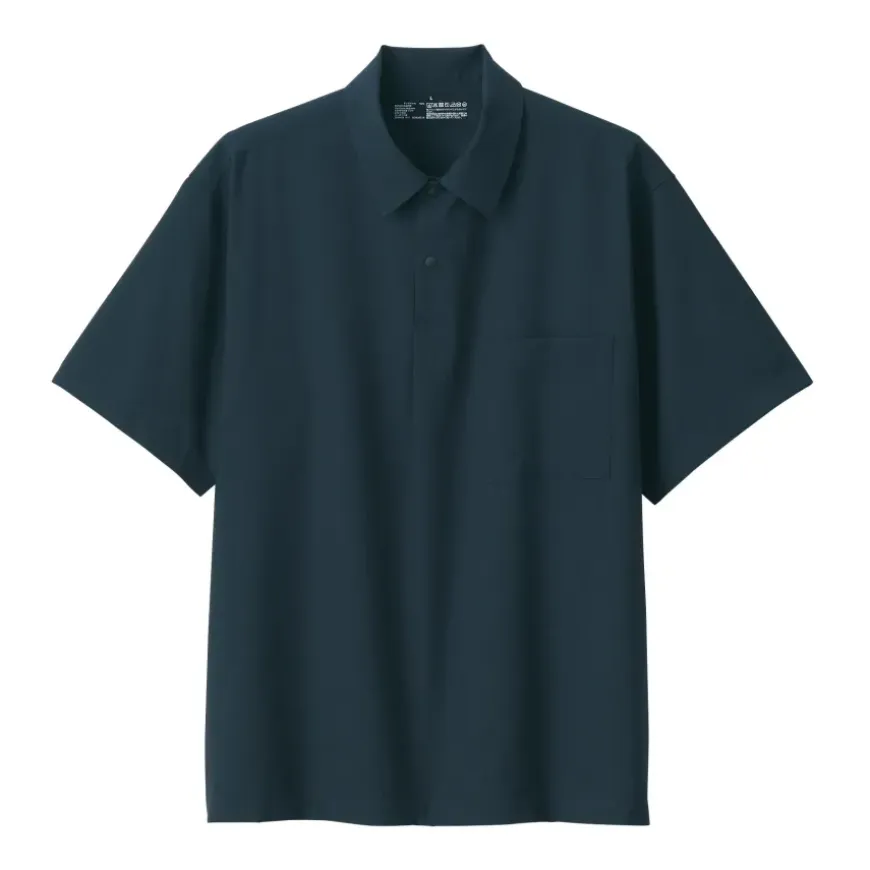 Men's Breathable Short Sleeve Polo Shirt