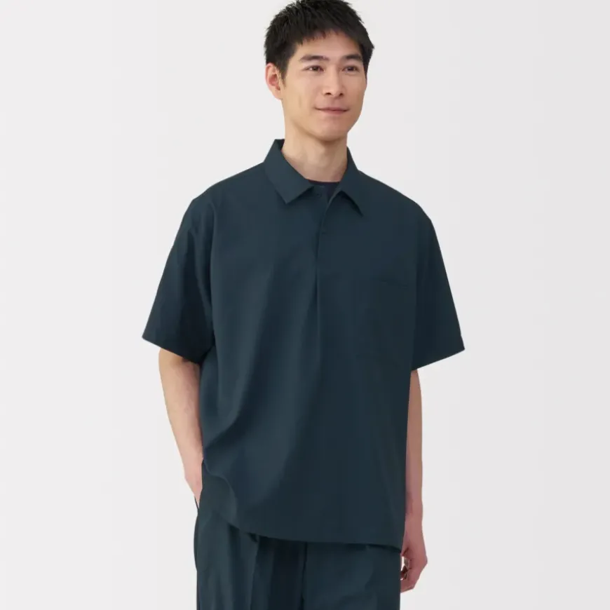Men's Breathable Short Sleeve Polo Shirt