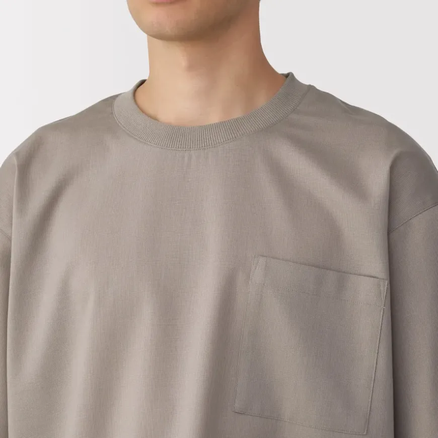 Men's Breathable Short Sleeve Loungewear Set