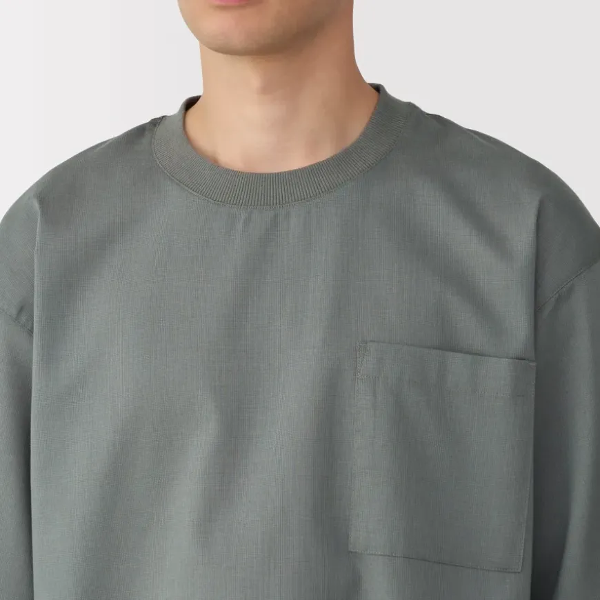 Men's Breathable Short Sleeve Loungewear Set
