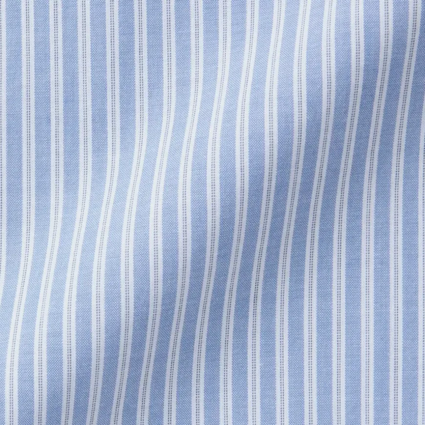 Men's Broadcloth Striped Long Sleeve Shirt