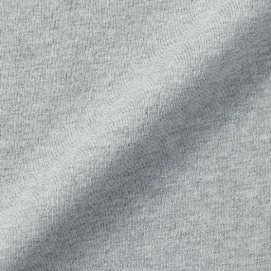 Men's Brushed High Neck Long Sleeve T-Shirt