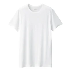 Men's Cool Touch Smooth Crew Neck Short Sleeve T-Shirt