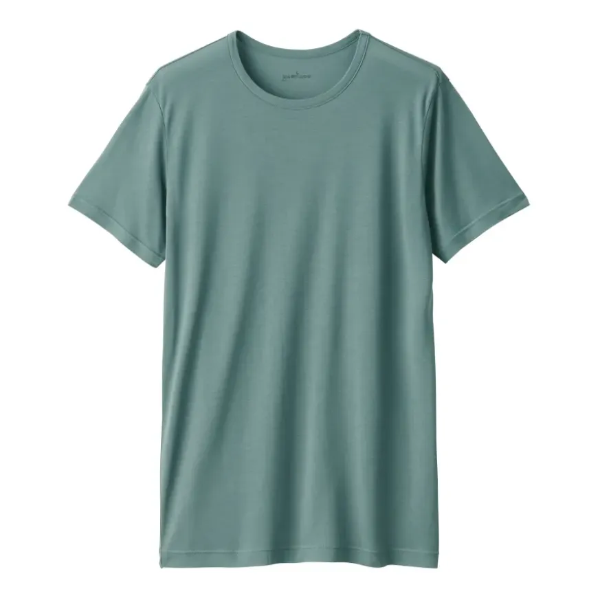 Men's Cool Touch Smooth Crew Neck Short Sleeve T-Shirt