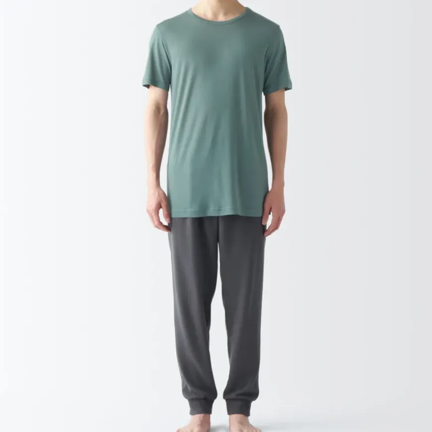 Men's Cool Touch Smooth Crew Neck Short Sleeve T-Shirt