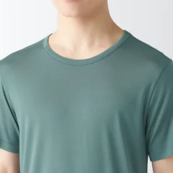 Men's Cool Touch Smooth Crew Neck Short Sleeve T-Shirt