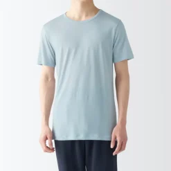 Men's Cool Touch Smooth Crew Neck Short Sleeve T-Shirt