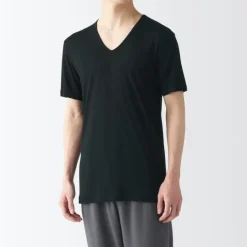 Men's Cool Touch Smooth V-Neck Short Sleeve T-Shirt