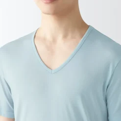 Men's Cool Touch Smooth V-Neck Short Sleeve T-Shirt